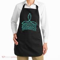 Western Boho Cowboy Boots Turquoise Boot Stitch Western Apron thumb 2