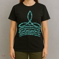 Western Boho Cowboy Boots Turquoise Boot Stitch Western T-Shirt thumb 4