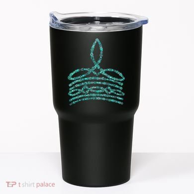 Western Boho Cowboy Boots Turquoise Boot Stitch Western Tumbler