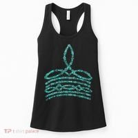 Western Boho Cowboy Boots Turquoise Boot Stitch Western Women's Tank Top thumb 0