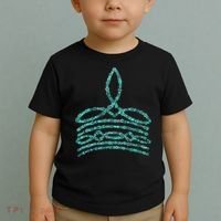 Western Boho Cowboy Boots Turquoise Boot Stitch Western Toddler T-Shirt thumb 2