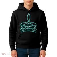 Western Boho Cowboy Boots Turquoise Boot Stitch Western Kids Hoodie thumb 4