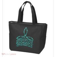 Western Boho Cowboy Boots Turquoise Boot Stitch Western Tote Bag thumb 3