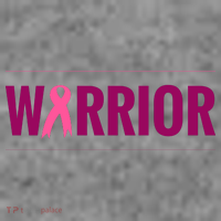 Warrior Breast Cancer Ribbon Toddler Hoodie thumb 2