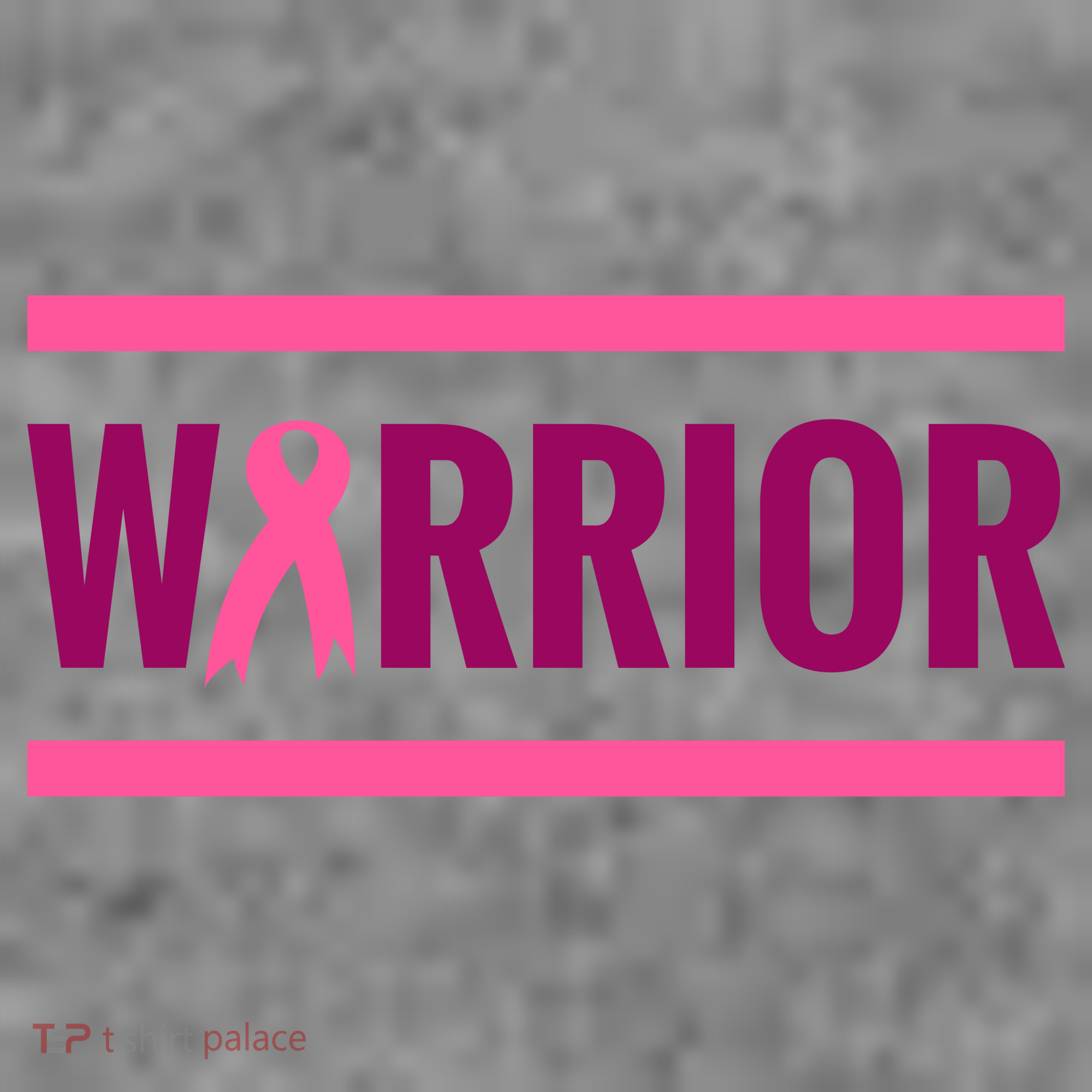 Warrior Breast Cancer Ribbon Toddler Hoodie
