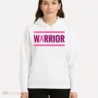 Warrior Breast Cancer Ribbon Hoodie thumb 5