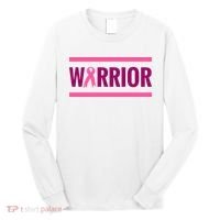 Warrior Breast Cancer Ribbon Long Sleeve Shirt thumb 0