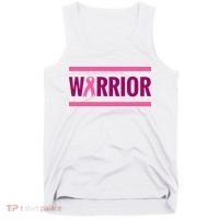 Warrior Breast Cancer Ribbon Tank Top thumb 0
