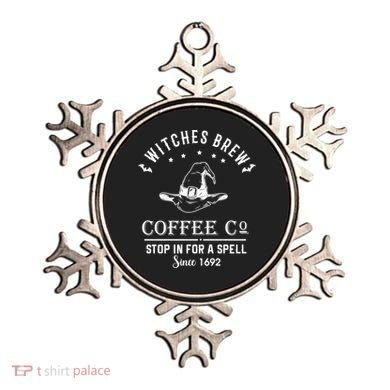 Witches Brew Coffee Co Halloween Stop For A Spell Since 1692 Ornament