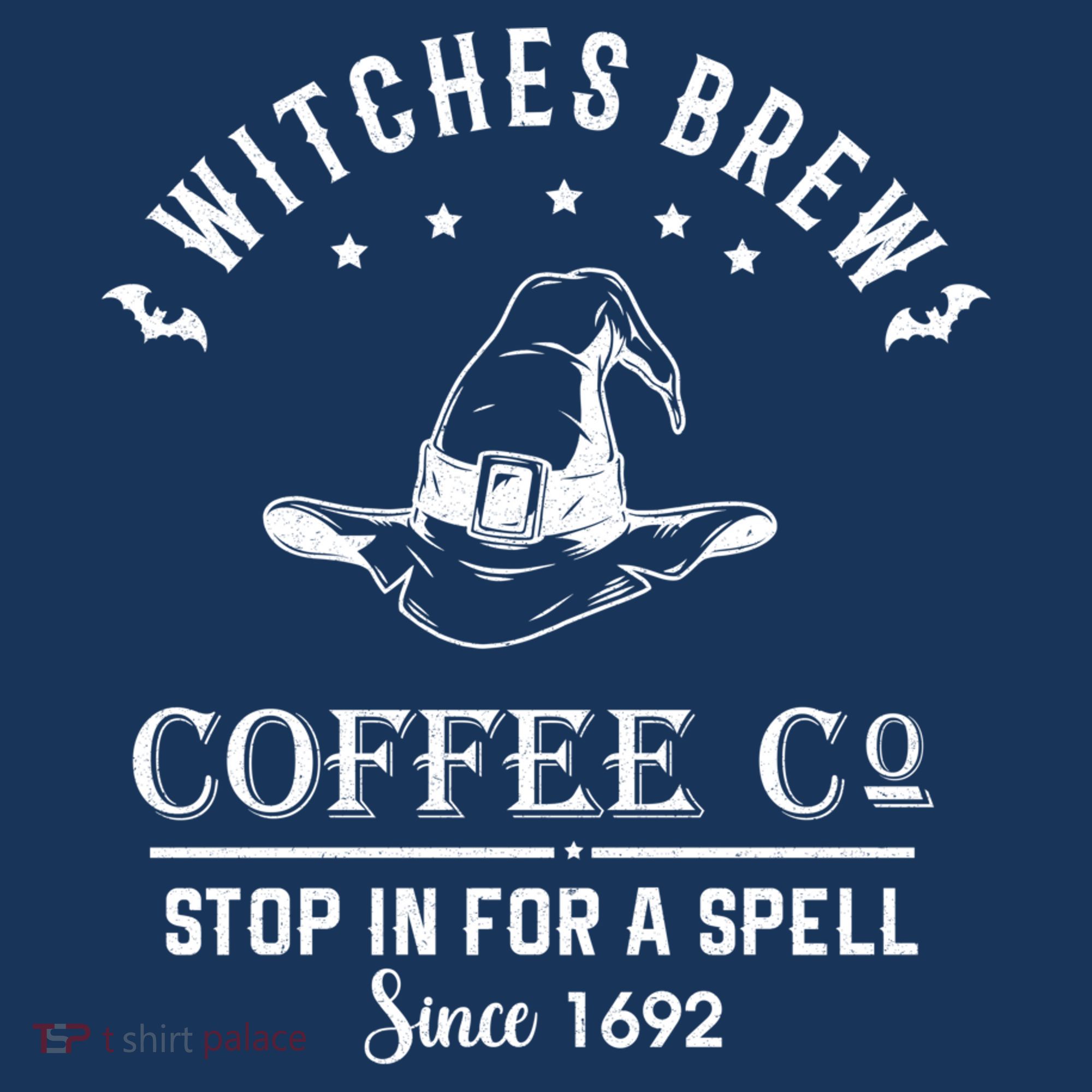 Witches Brew Coffee Co Halloween Stop For A Spell Since 1692 Women's Hoodie