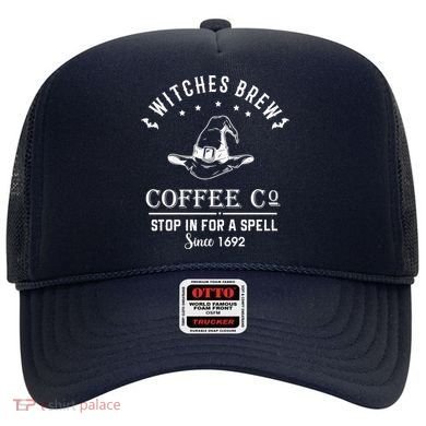 Witches Brew Coffee Co Halloween Stop For A Spell Since 1692 Hat