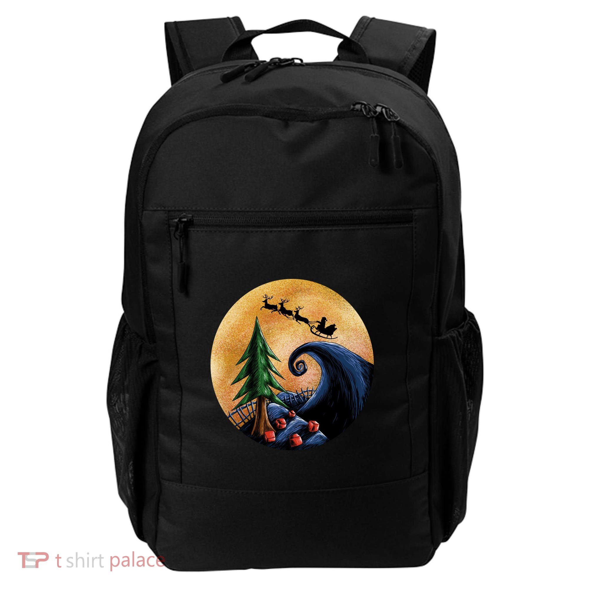 Work Before Christmas Santa's Art Wave Backpack