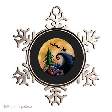 Work Before Christmas Santa's Art Wave Ornament