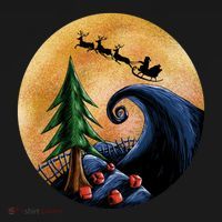 Work Before Christmas Santa's Art Wave Ornament thumb 1