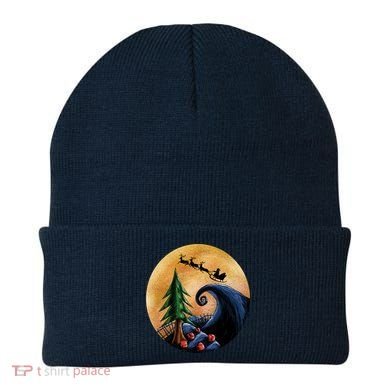 Work Before Christmas Santa's Art Wave Beanie