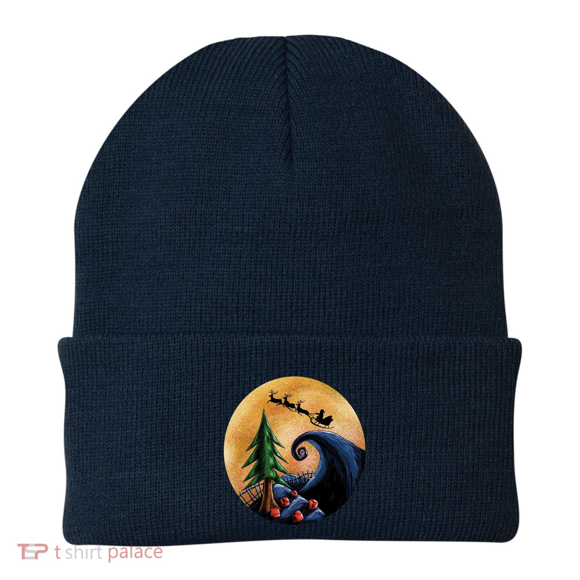 Work Before Christmas Santa's Art Wave Beanie