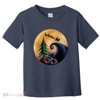 Work Before Christmas Santa's Art Wave Toddler T-Shirt thumb 0