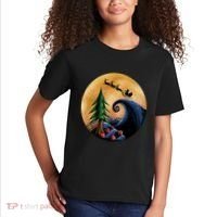 Work Before Christmas Santa's Art Wave Kids T-Shirt thumb 2