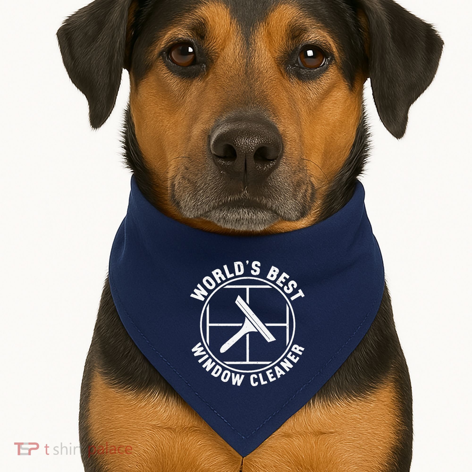 WorldS Best Cool Window Washing Professional Window Cleaner USA-Made Doggie Bandana