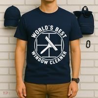 WorldS Best Cool Window Washing Professional Window Cleaner T-Shirt thumb 6