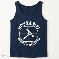 WorldS Best Cool Window Washing Professional Window Cleaner Tank Top thumb 2