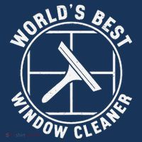 WorldS Best Cool Window Washing Professional Window Cleaner Kids Sweatshirt thumb 2