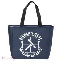 WorldS Best Cool Window Washing Professional Window Cleaner Tote Bag thumb 0