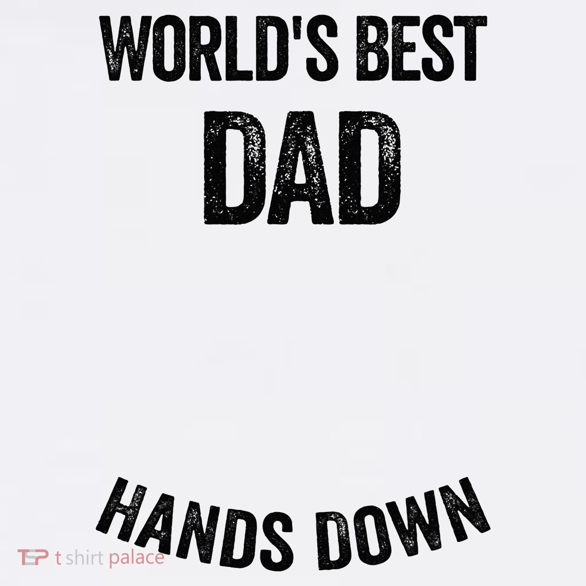 Worlds Best Dad Hands Down Make A Handprint Coffee Mug