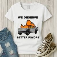 We Better Deserve Better Psyops Funny Women's T-Shirt thumb 3