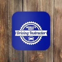 Worlds Best Driving Instructor Coaster thumb 0