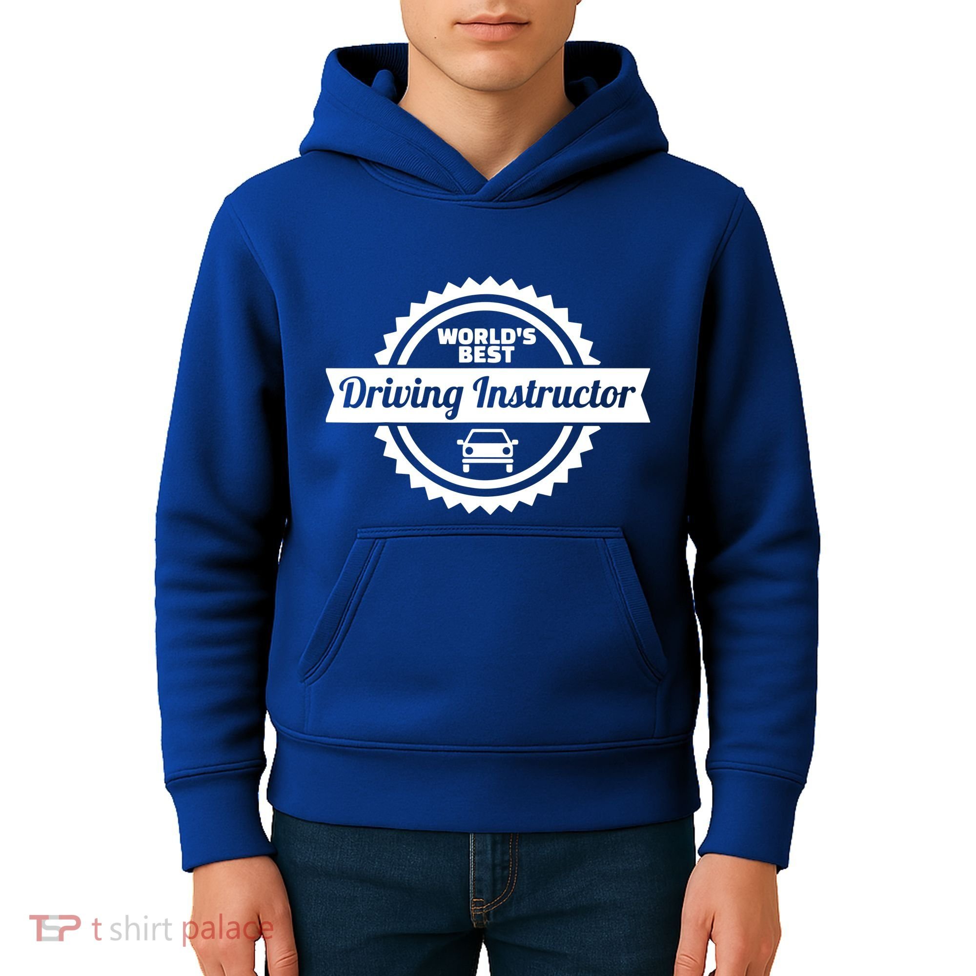 Worlds Best Driving Instructor Kids Hoodie