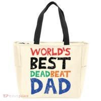World’s Best Dead Beat Dad Tote Bag thumb 0