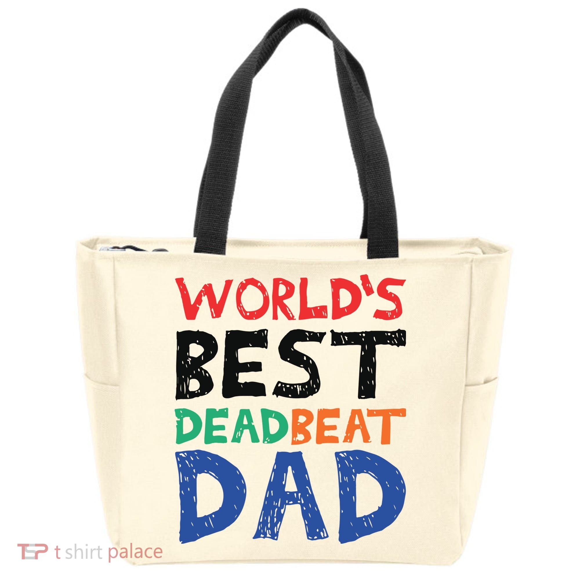 World’s Best Dead Beat Dad Tote Bag