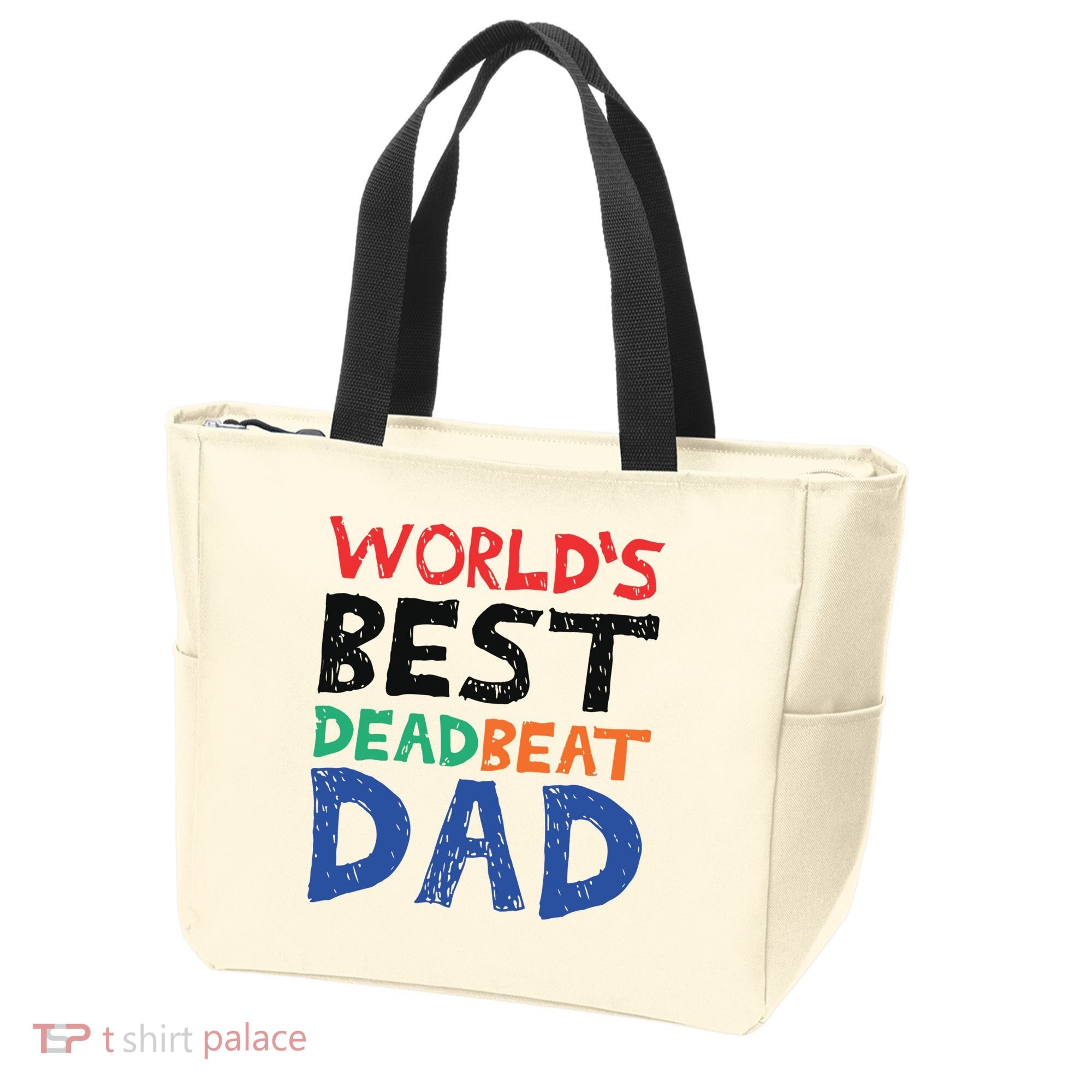 World’s Best Dead Beat Dad Tote Bag