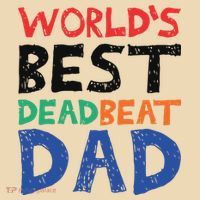 World’s Best Dead Beat Dad Tote Bag thumb 4