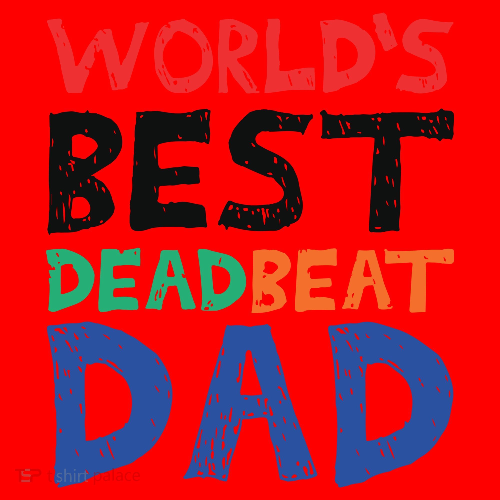 World’s Best Dead Beat Dad Santa Hat