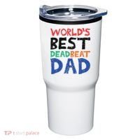 World’s Best Dead Beat Dad Tumbler thumb 0