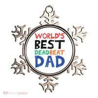World’s Best Dead Beat Dad Ornament thumb 0