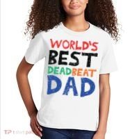 World’s Best Dead Beat Dad Kids T-Shirt thumb 2