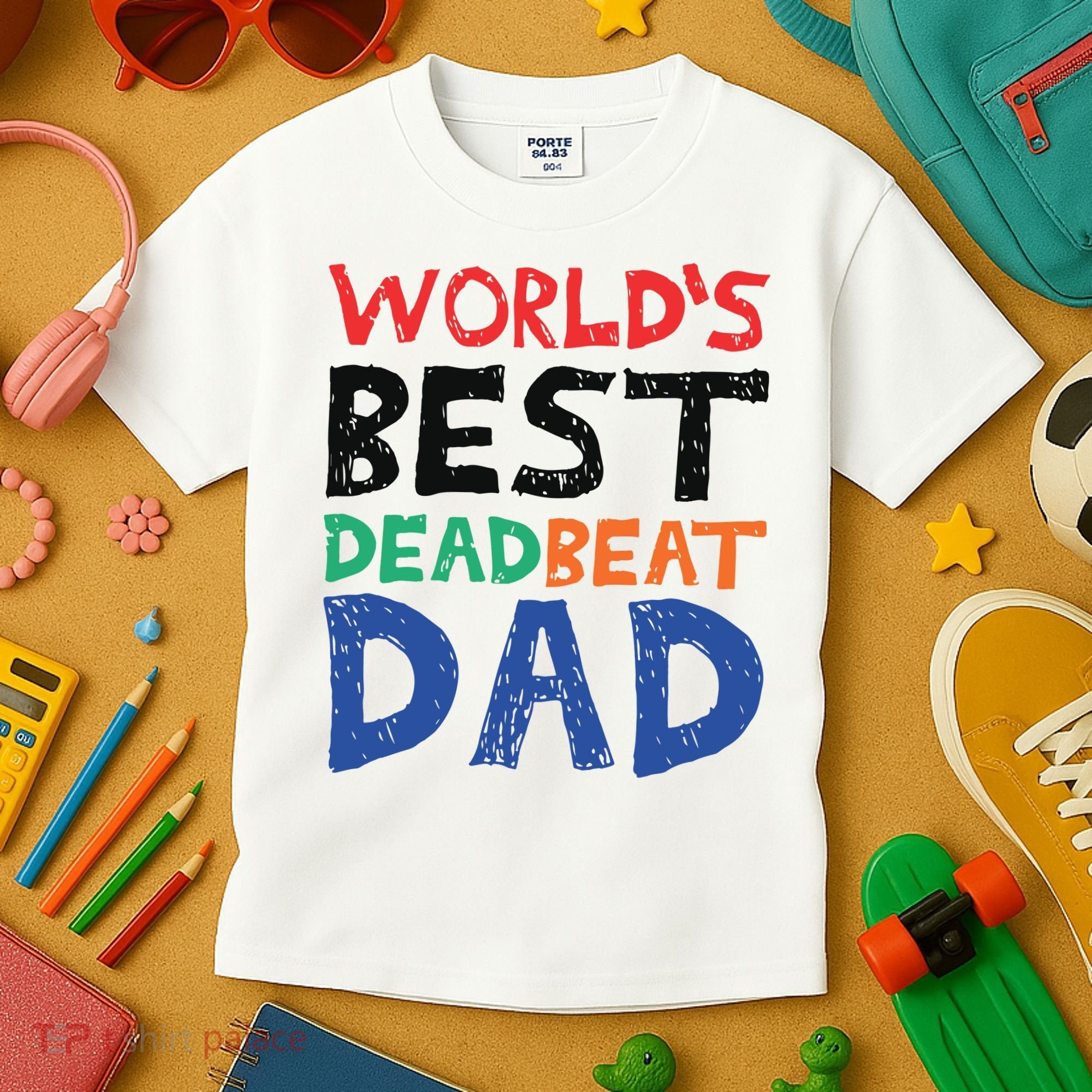 World’s Best Dead Beat Dad Kids T-Shirt