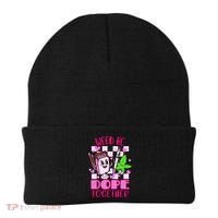 Weed Be Dope Together Valentines Day 420 Marijuana Beanie thumb 0