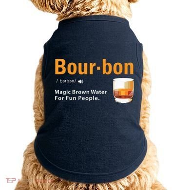 Whiskey Bourbon Definition Shirts Magic Brown Water Kentucky Doggie Tank