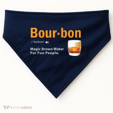 Whiskey Bourbon Definition Shirts Magic Brown Water Kentucky USA-Made Doggie Bandana
