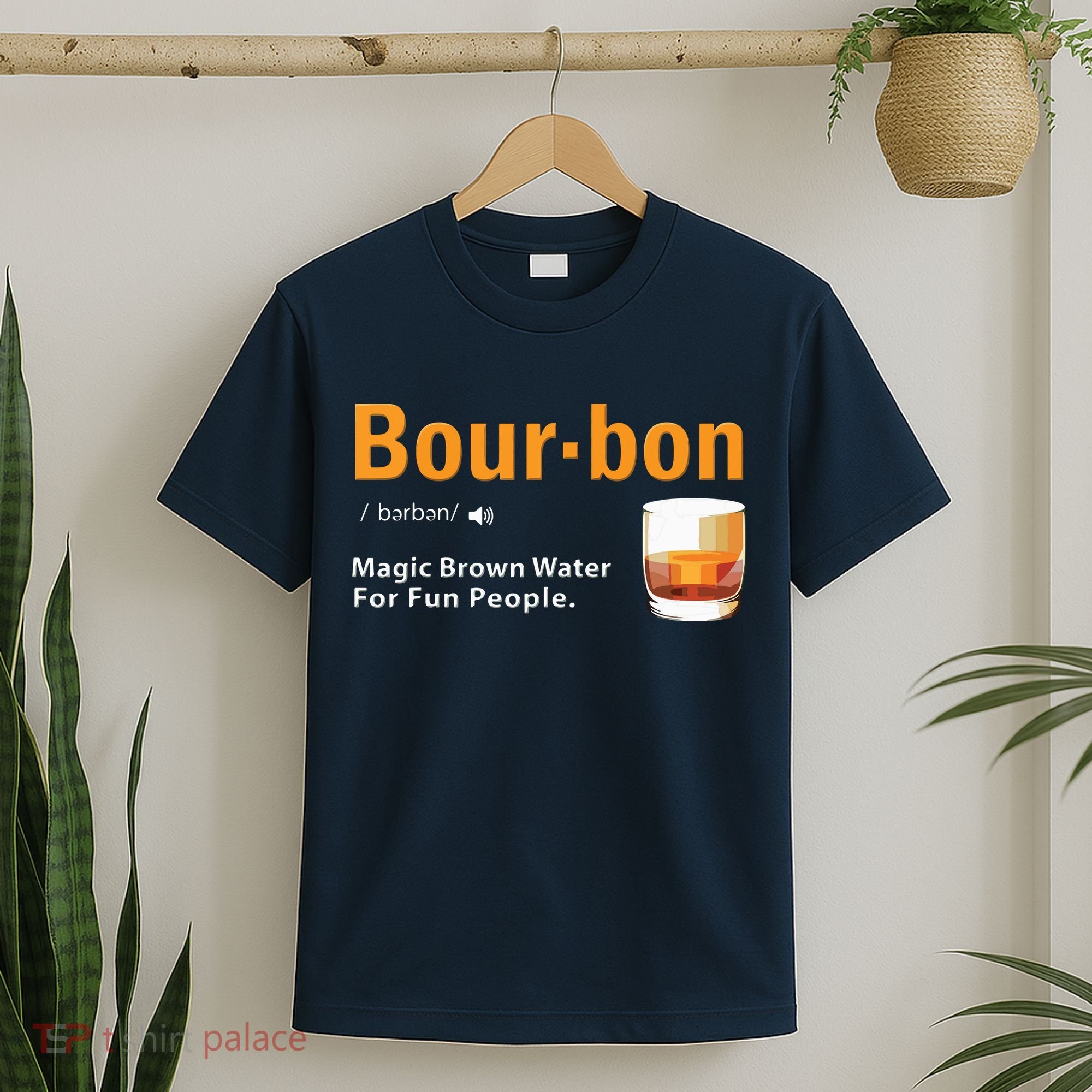 Whiskey Bourbon Definition Shirts Magic Brown Water Kentucky T-Shirt