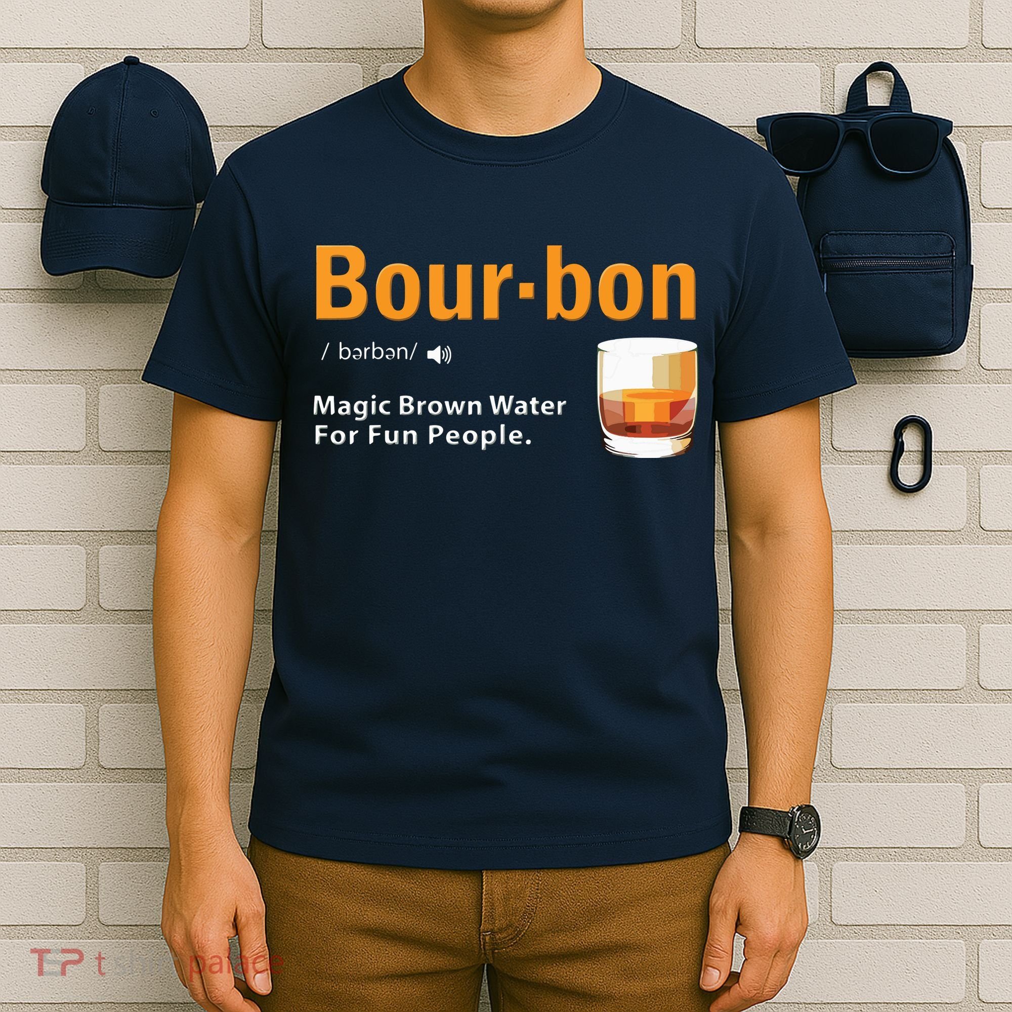 Whiskey Bourbon Definition Shirts Magic Brown Water Kentucky T-Shirt