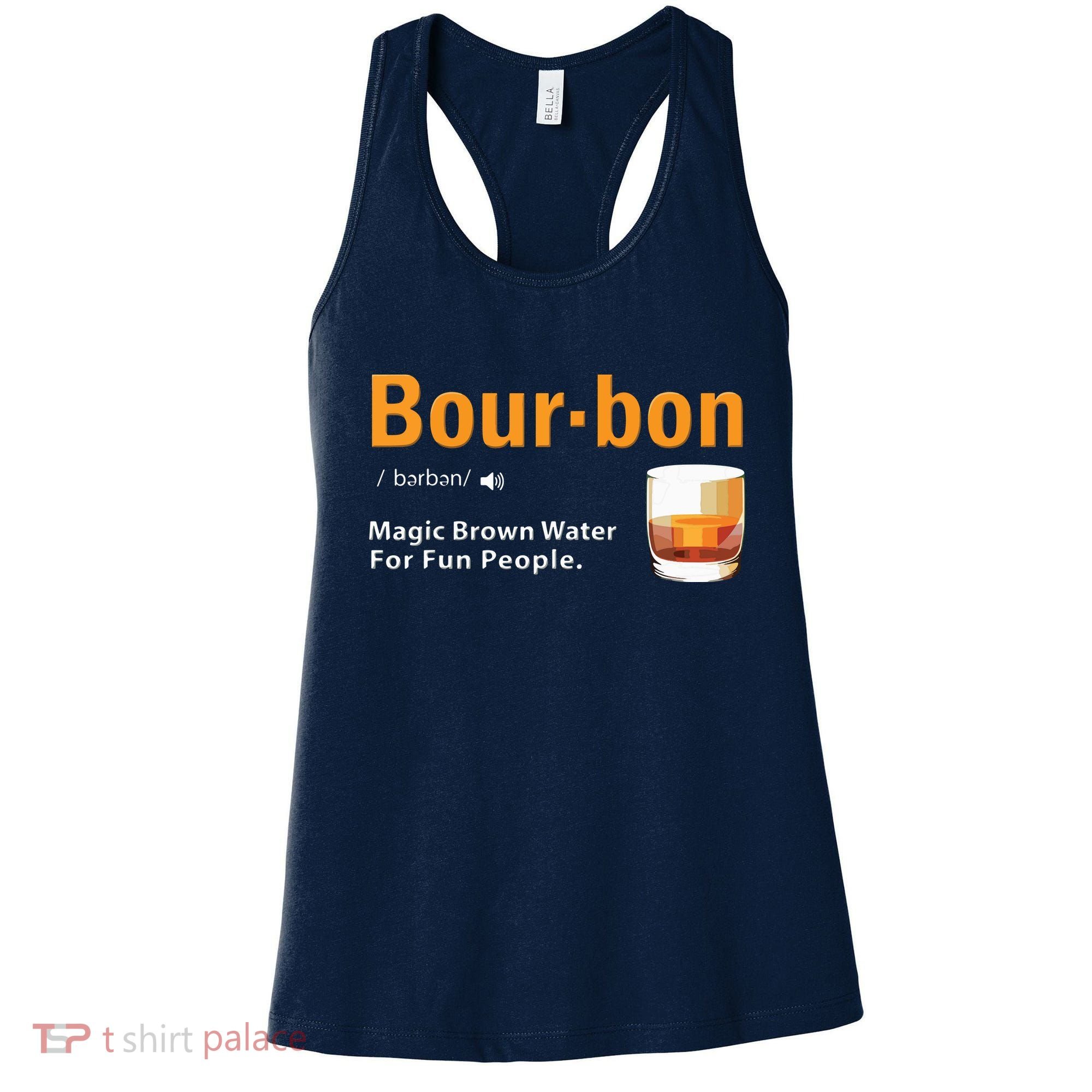 Whiskey Bourbon Definition Shirts Magic Brown Water Kentucky Women's Tank Top
