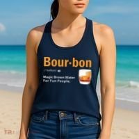 Whiskey Bourbon Definition Shirts Magic Brown Water Kentucky Women's Tank Top thumb 2