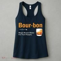 Whiskey Bourbon Definition Shirts Magic Brown Water Kentucky Women's Tank Top thumb 3