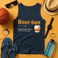 Whiskey Bourbon Definition Shirts Magic Brown Water Kentucky Tank Top thumb 4