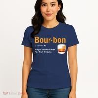 Whiskey Bourbon Definition Shirts Magic Brown Water Kentucky Women's T-Shirt thumb 4